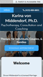 Mobile Screenshot of drvonmiddendorf.com